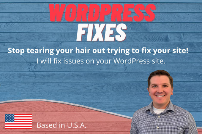 Gig Preview - Fix your wordpress wesbsite