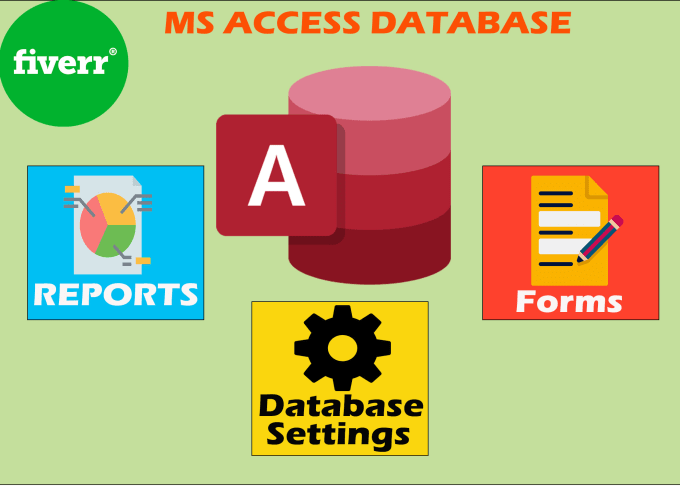 Gig Preview - Create or edit your ms access forms, reports or database