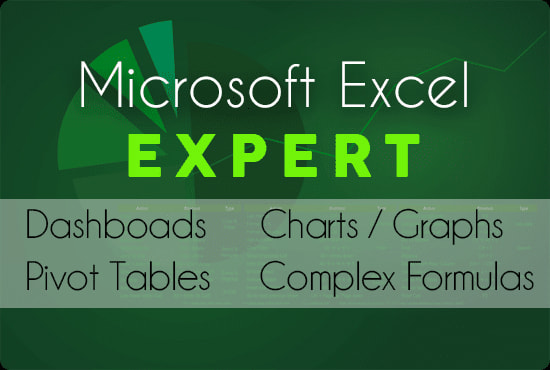 Gig Preview - Help you with excel formulas, pivot tables and macros