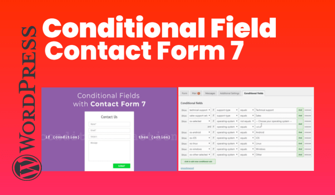 Gig Preview - Setup contact form 7 with conditional field