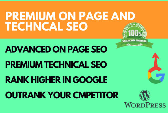 Gig Preview - Do expert onpage SEO and technical optimiztion service of wordpress sites