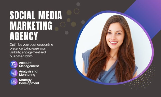 Gig Preview - Be your social media marketing manager and content creator