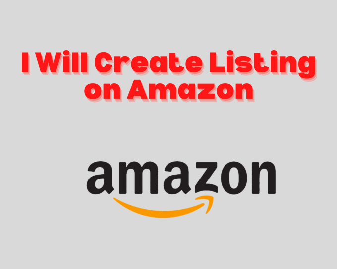 Gig Preview - Upload bulk product listings on amazon