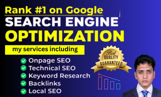 Gig Preview - Optimize website onpage technical SEO service wordpress shopify