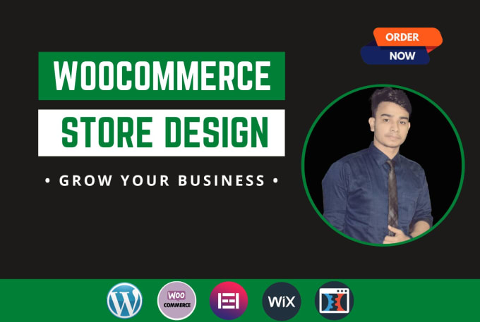 Gig Preview - Design ecommerce website using woocommerce, online store