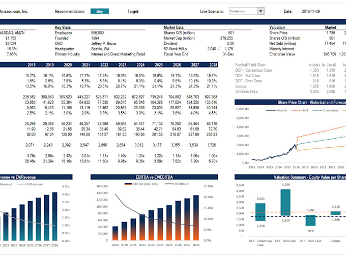 Gig Preview - Do financial modelling and projections