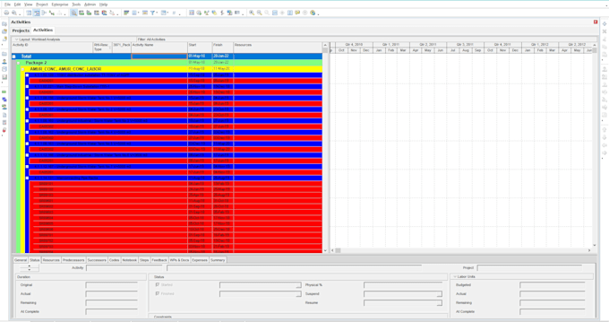 Gig Preview - Scheduling planning for project