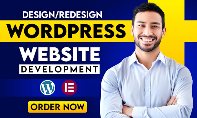 Gig Preview - Design or redesign wordpress website with elementor pro