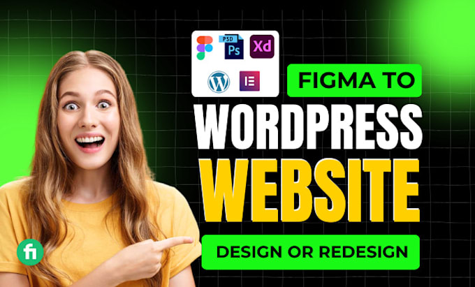 Gig Preview - Build wordpress elementor website design, figma to wordpress, SEO optimized