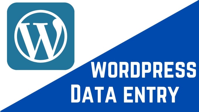 Gig Preview - Input data into wordpress, shopify, wix, data entry, product listing