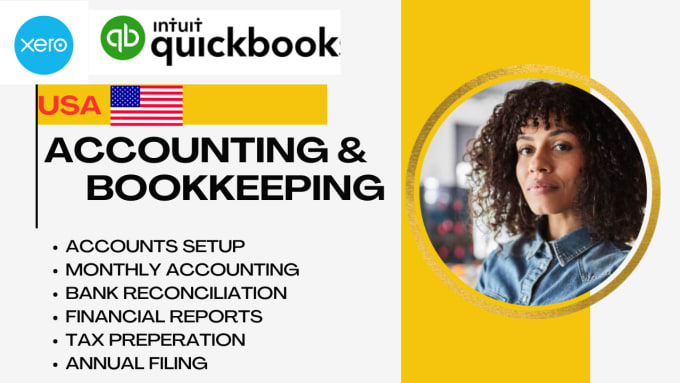 Gig Preview - Do accounting and tax filing using quickbooks