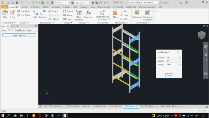 Gig Preview - Optimize your variant design using inventor ilogic