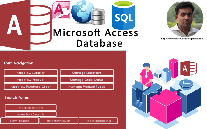 Gig Preview - Develop ms access database and queries