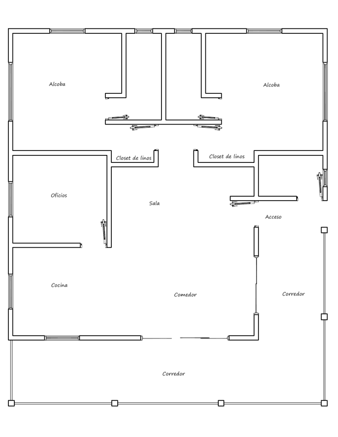 Gig Preview - Redraw floor plan, from sketches, photographs