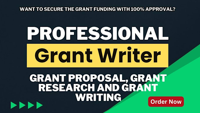 Winning Grant Proposal