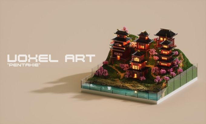 Gig Preview - Create anything you ask me for in voxel art