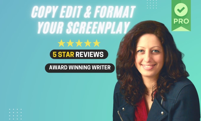 Gig Preview - Copy edit and format your script