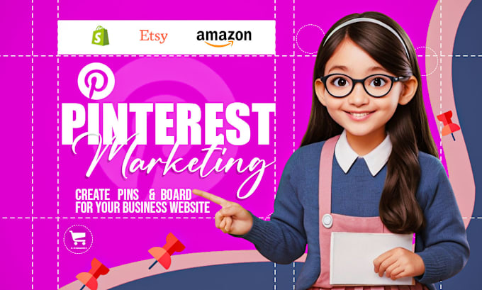 Bestseller - do 1200 pins and 120 boards as a pinterest marketing manager