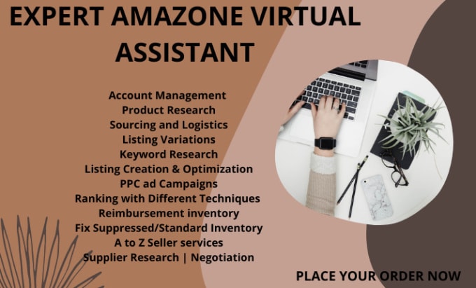 Gig Preview - Be your expert fba amazone virtual assistant a to z services