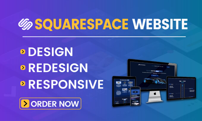 Gig Preview - Build a responsive squarespace website design or redesign