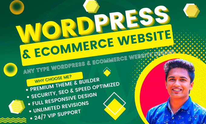 Gig Preview - Design and develop an ecommerce website or online store using woocommerce