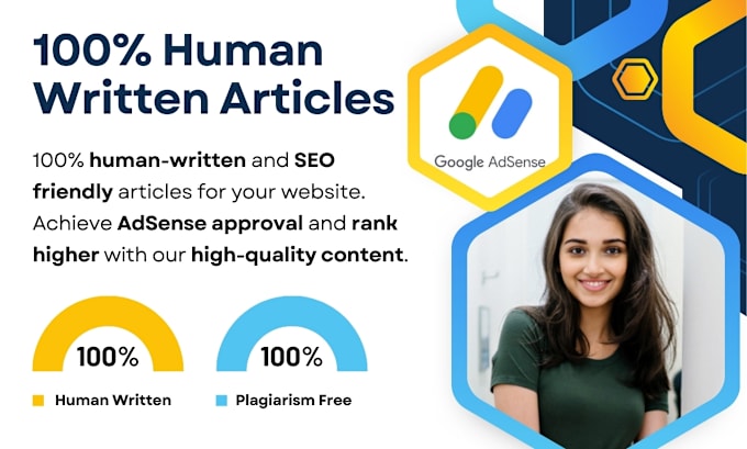 Gig Preview - Write 30 human written articles for google adsense approval