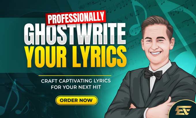 Gig Preview - Write unique lyrics for your song, ghostwriter, songwriter