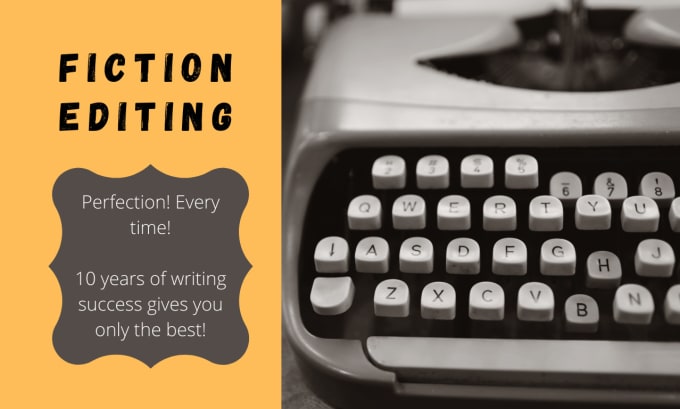 Gig Preview - Professionally edit your fiction short story or novel