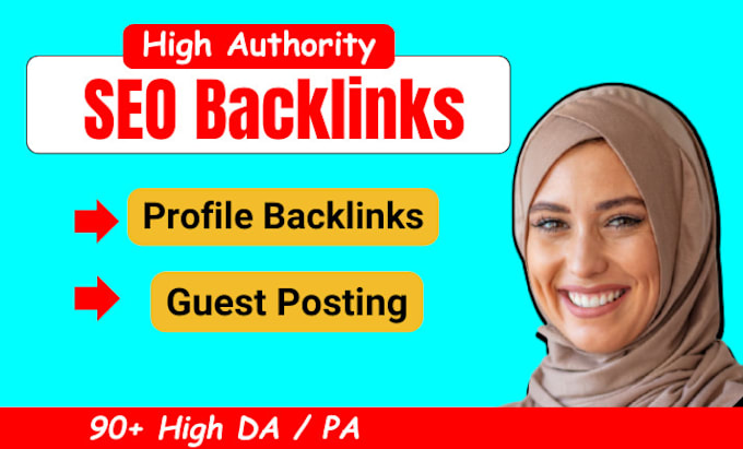 Gig Preview - Provide high authority SEO guest posting and profile backlinks