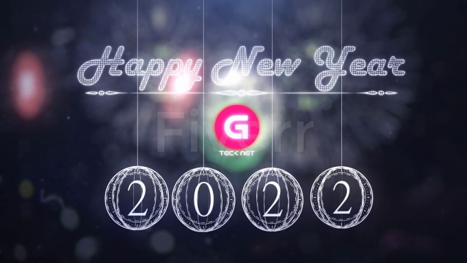 Gig Preview - Create a lovely new year countdown video for you