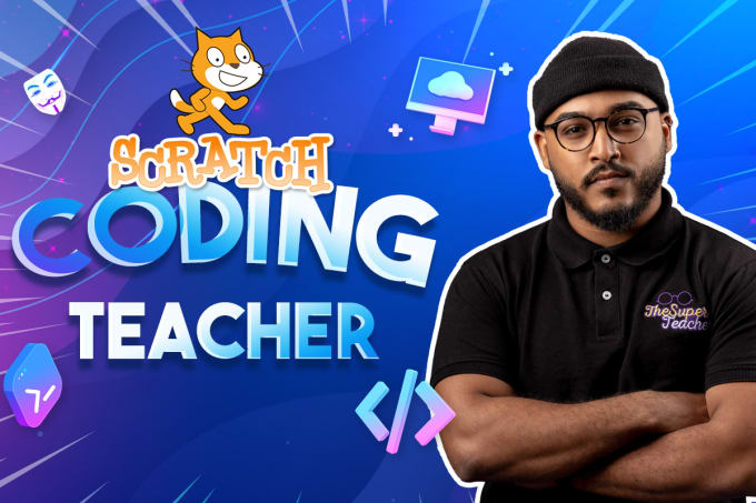 Gig Preview - Teach you how to code in scratch