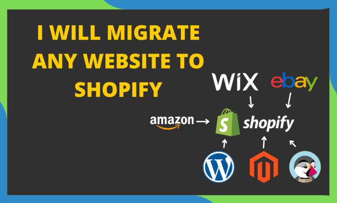 Gig Preview - Migrate any website to shopify