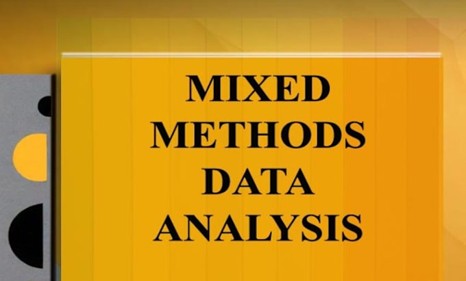 Gig Preview - Tailored mixed methods data analysis for your project