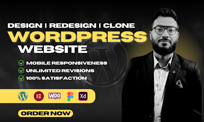 Gig Preview - Design, duplicate, or build a professional wordpress website