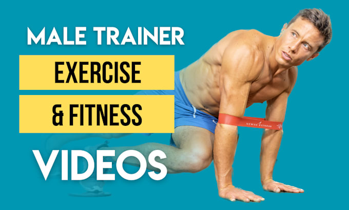 Gig Preview - Create 4k male fitness videos for your product or brand