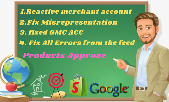 Gig Preview - Fix google merchant center misrepresentation