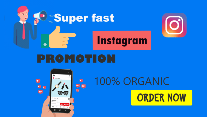 Gig Preview - Promote your instagram account and grow followers fast