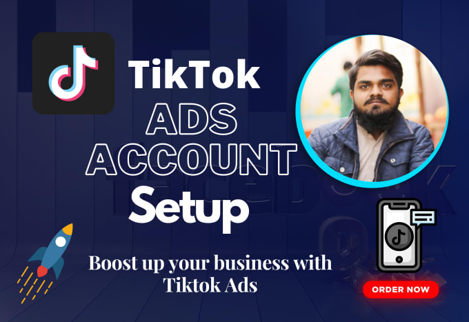 Gig Preview - Setup tiktok ads account, tik tok ads manager for different  countries