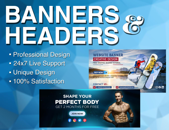 Gig Preview - Design creative banner or banner ads