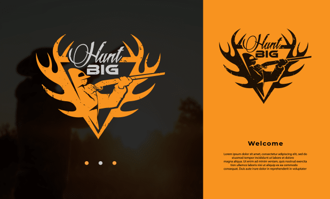 Gig Preview - Do an amazing hunting, fish and outdoor gaming logo