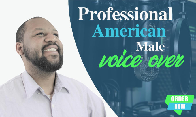 Bestseller - record a professional american male voice over