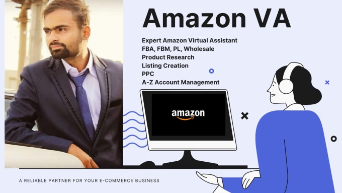 Gig Preview - Be your amazon virtual assistant amazon fba store manager