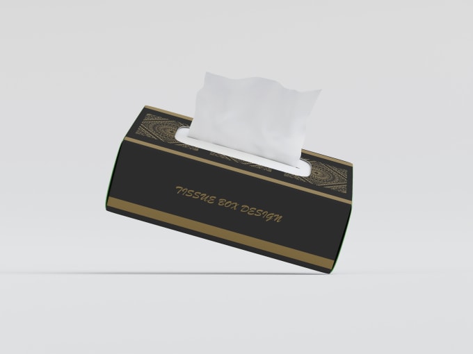 Gig Preview - Design professional packaging, tissue box with dielines