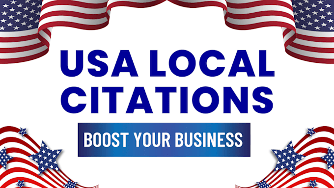 Gig Preview - Build USA local citations and directory submission link building for local SEO