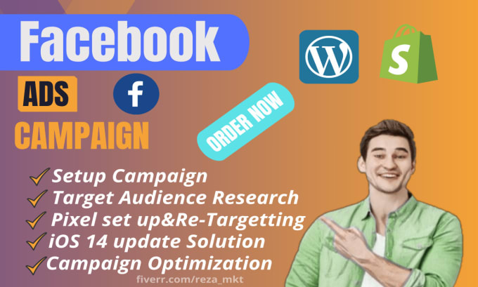 Gig Preview - Run profitable facebook ads campaign,fb advertising,fb marketing