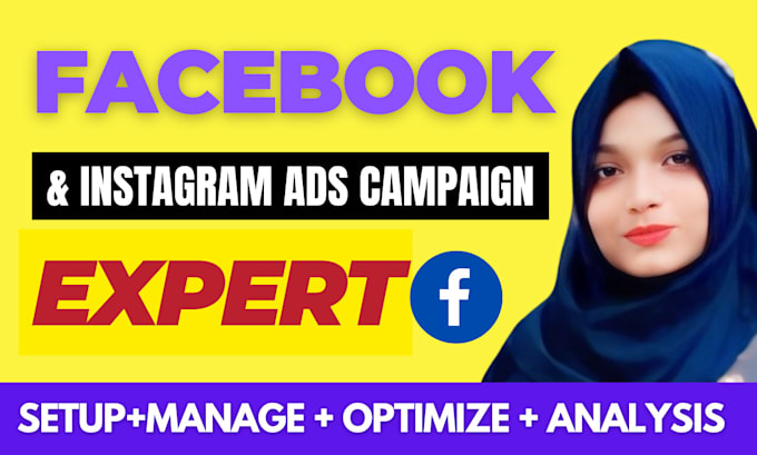 Gig Preview - Setup facebook ads campaign and optimization for increase sales and leads