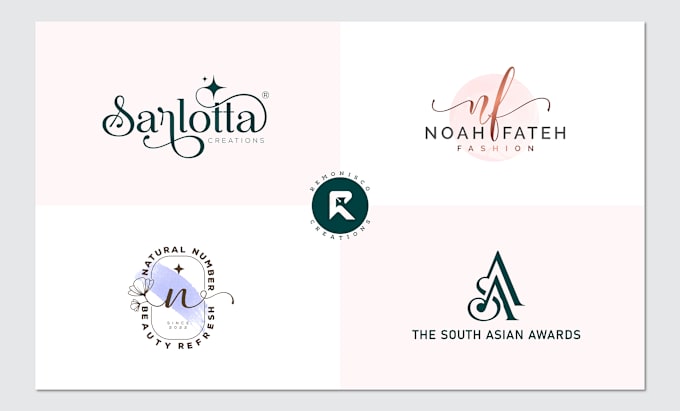 Gig Preview - Design modern timeless elegant feminine logo