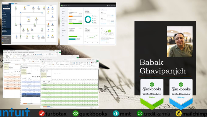 Gig Preview - Bookkeeping in quickbooks online for amazon shopify