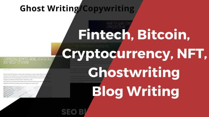 Gig Preview - Write 750 words fintech, crypto, nft, defi, banking blogs