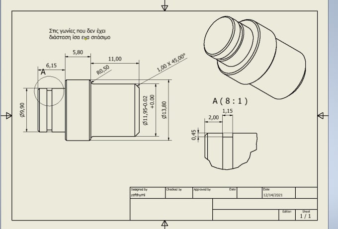 Gig Preview - 3d cad modeling and design